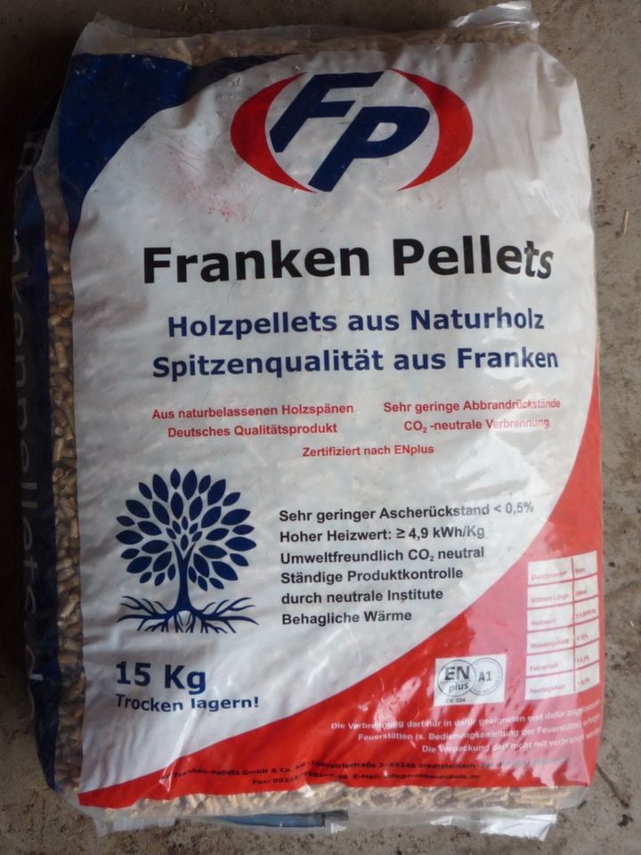 Frankenpellets, Franken Holzpellets 1 Palette = 975 kg in Pfarrweisach