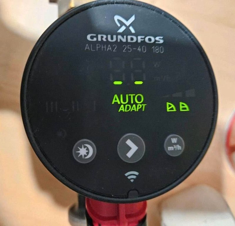 ❤️ Grundfos Alpha2 25-40 180, energiesparende Umwälzpumpe in Gießen