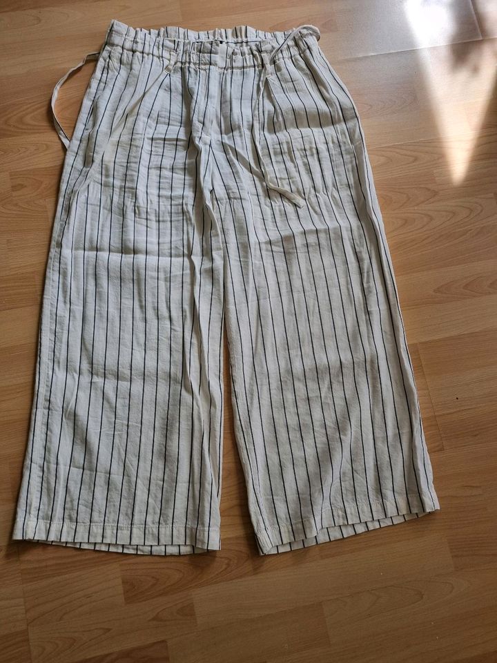 Gestreifte Culotte Hose Marc O'Polo in Brühl