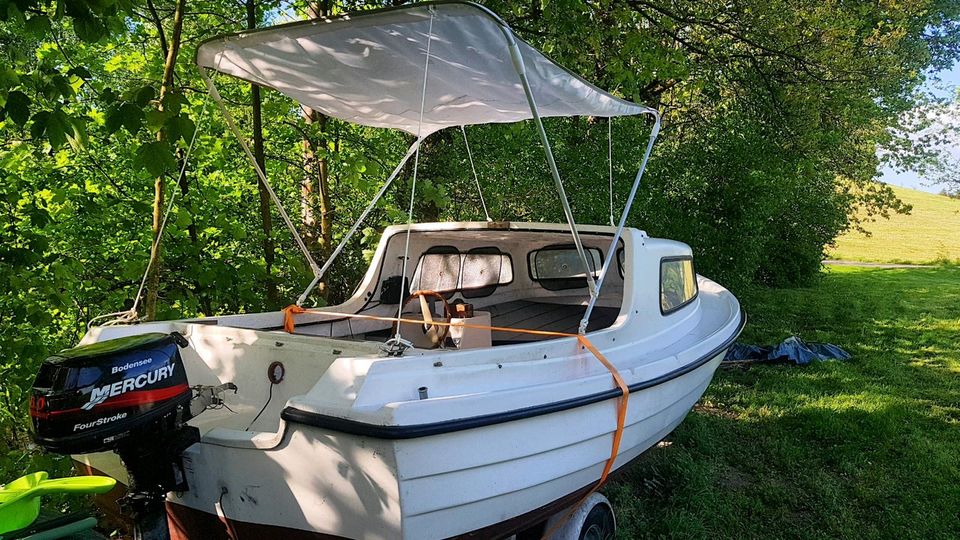 Angel/Freizeitboot mit Bodenseezulassung in Lindau