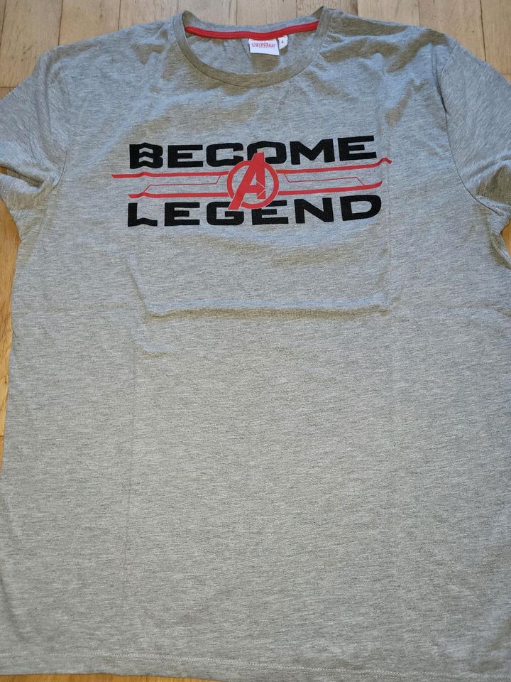 Marvel Avengers "Become A Legend" T Shirt, grau Gr. L in Essen