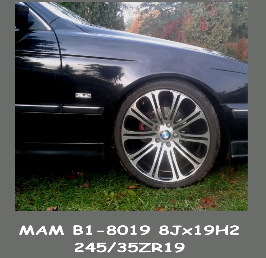 19 ZOLL RADSATZ BMW E39  TAUSCH in Zabakuck