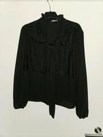schicke schwarze Bluse mit Spitze transparent M Rheinland-Pfalz - Neustadt an der Weinstraße Vorschau