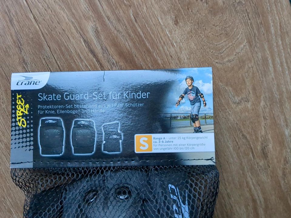 Schützer Skate Guard-Set Kinder 3 bis 6 Jahre Neu Ellbogen Knie in Langenau