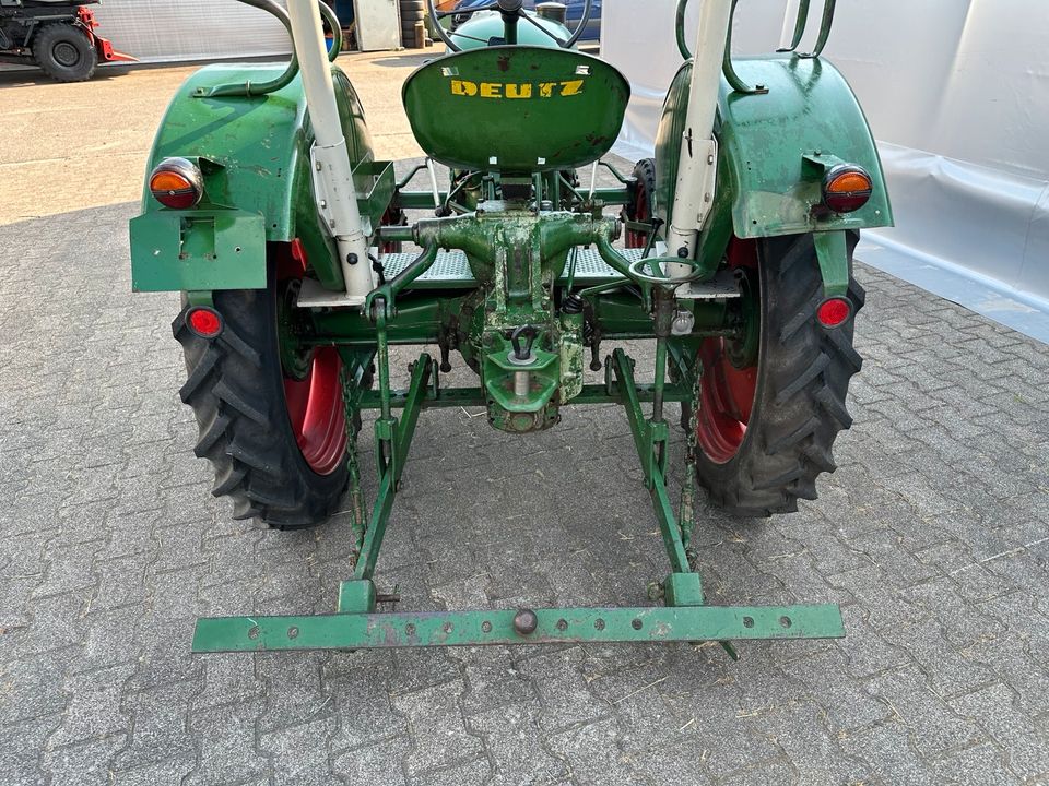 Deutz F1L712 mit Hydraulik Bj. 1959 Oldtimer Traktor Schlepper in Kuppenheim