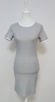 #97 Graues Kleid Rippstoff Gr.38 von H&M Bodycon Baden-Württemberg - Böblingen Vorschau