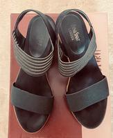 Sandalen mit Keilabsatz /Gr. 40 /schwarz /Marke:Young Spirit Leipzig - Dölitz-Dösen Vorschau