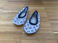 Kinder Gymnasticschuhe - Größe 25 - Weiß mit Anker Baden-Württemberg - Oberkochen Vorschau