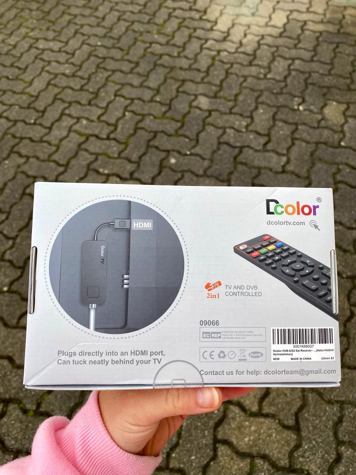 Dcolor DVB-S/S2 Sat Receiver in Haßloch