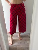 Hallhuber Culotte tweed kariert rot schwarz XS 34 Stuttgart - Stuttgart-Nord Vorschau