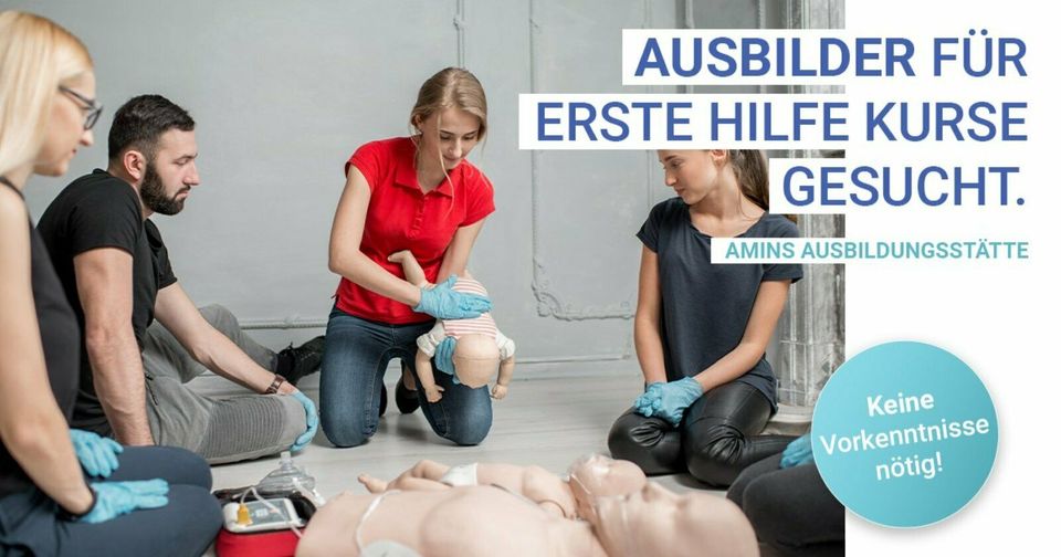 Ausbilder für Erste Hilfe Kurse gesucht Quereinsteiger Willkommen in Plön 