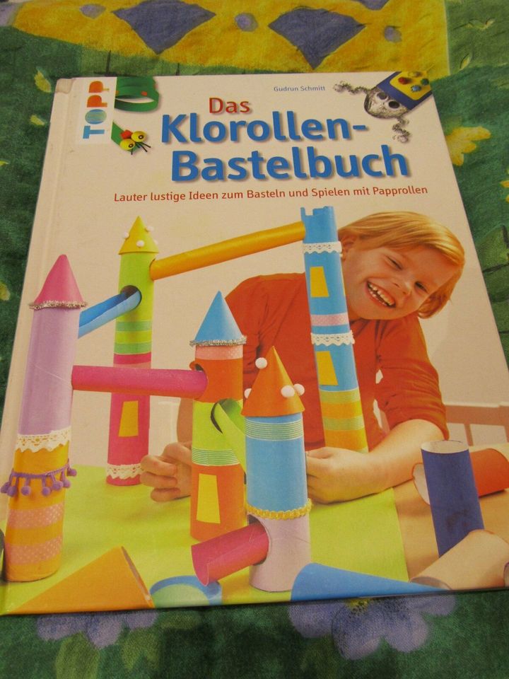 NEU Das Klorollen-Bastelbuch Basteln Kinder Dekoration Geschenk in Königsbach-Stein 
