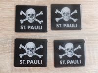 FC St. Pauli  4x Emblem Aufkleber Totenkopf erhaben Die Totenkopf Aachen - Kornelimünster/Walheim Vorschau