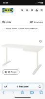 Schreibtisch mit L-förmiger Tischplatte (Ikea) Niedersachsen - Wallenhorst Vorschau