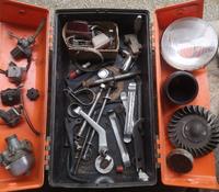 Original DDR Simson Schwalbe S50 Moped Teile Werkzeug Bowdenzüge Sachsen - Göda Vorschau