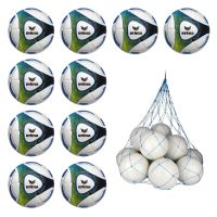 ERIMA 10X HYBRID TRAINING FUSSBALL 10ER BALLPAKET INKL. BALLNETZ Brandenburg - Cottbus Vorschau