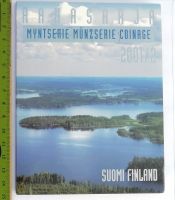 Suomi Finnland KMS 2001/2 Rahasarja Münzserie + Snellman Medaille Niedersachsen - Handeloh Vorschau