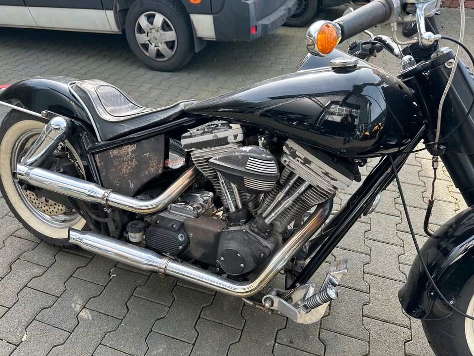 HARLEY PRO STREET - MAD MAX STYLE in Dinslaken