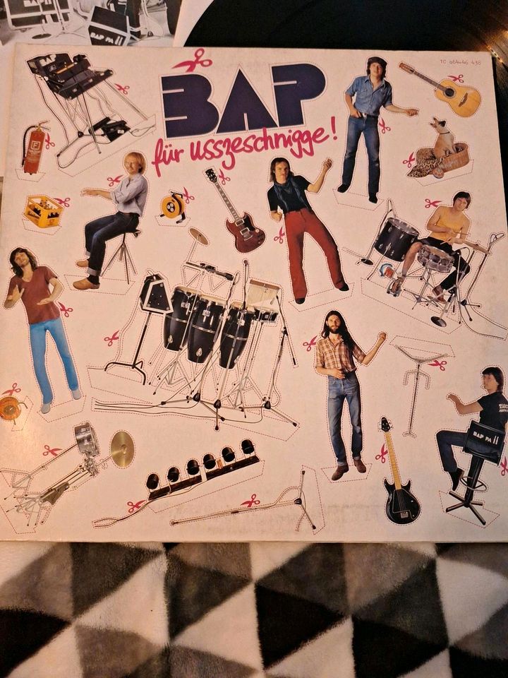 BAP / Für Usszeschnigge / mit Poster Schallplatte Lp Vinyl in Möglingen 