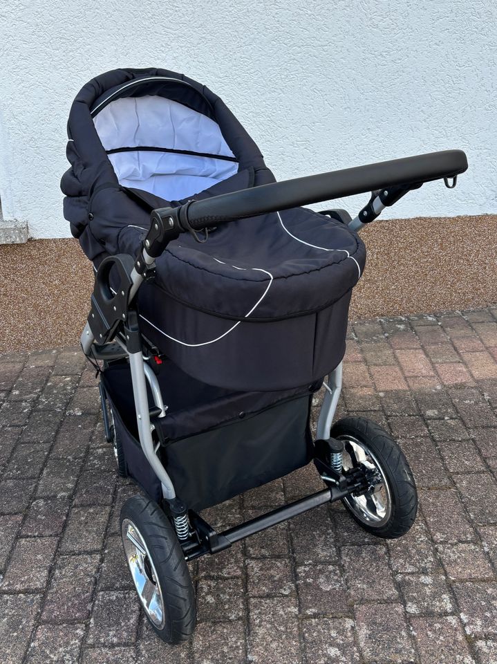 Kinderwagen von Bergsteiger, Modell Capri in Birx