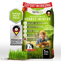 TerraUno Herbstrasendünger Rasendünger Sofortwirkung 5 kg Vegan Bayern - Bad Kissingen Vorschau