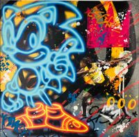 TALION (1989) - Sonic / Pop Art, Acryl, Malerei, Wandbild Nordrhein-Westfalen - Horstmar Vorschau