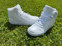 Nike Sneakers Sneaker mid all day play Schuhe weiß white EU40 UK6 Bayern - Schwabach Vorschau