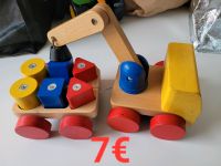 Spielzeug Kranauto aus Holz Bayern - Greußenheim Vorschau