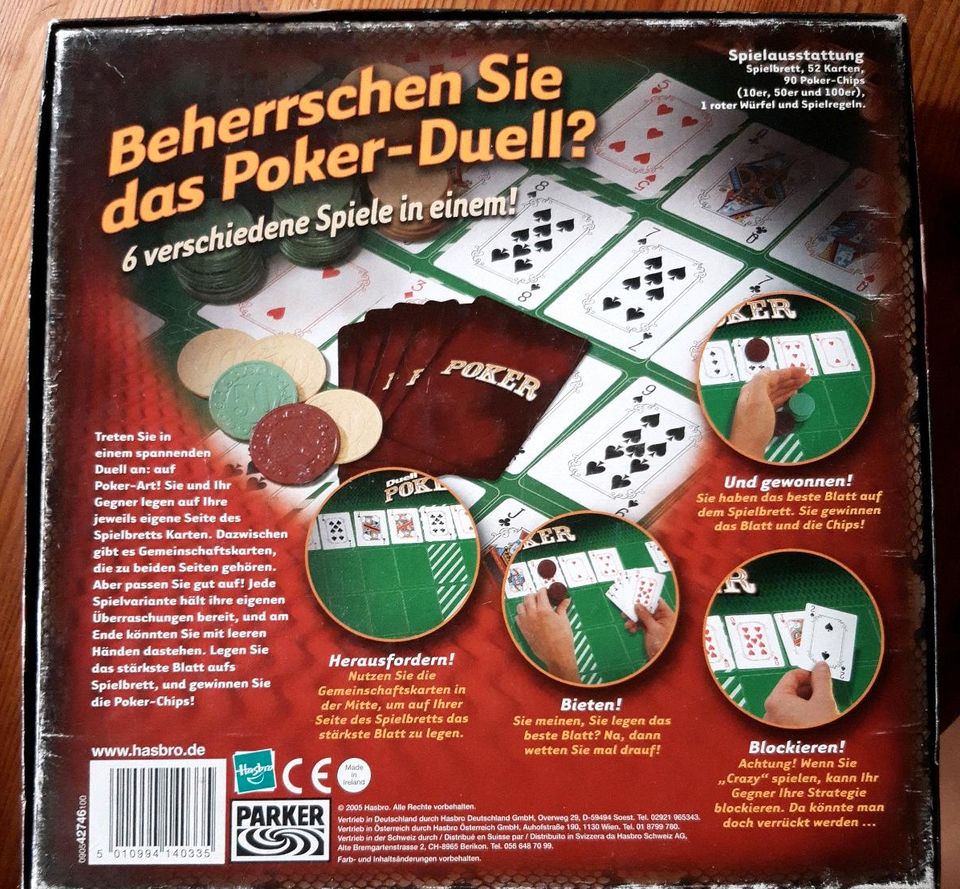 Poker Spiel von Parker in Tostedt