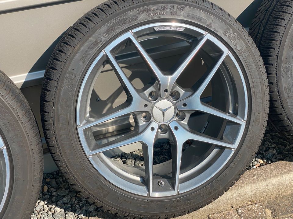 Mercedes GLA - 19 Zoll Doppelspeichen Felgen 5x112  Original AMG in Delmenhorst