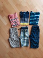 T-Shirts Shorts Paket Größe 128 SEHR GUTER ZUSTAND Kurze Hosen Nordrhein-Westfalen - Nordwalde Vorschau