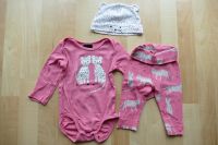 Süßes Mädchen Baby Set von H&M Gr. 68 mit Hose, Mütze, Body Bayern - Wiggensbach Vorschau