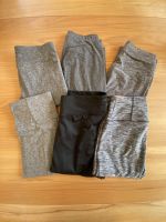 Sport Leggings - Gr. XS-S - neuwertig - grau/schwarz Brandenburg - Kleinmachnow Vorschau