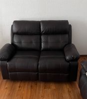 Leder Sofa Couch 2 Sitzer Baden-Württemberg - Mannheim Vorschau