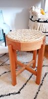 runder Rattan Hocker Holz Landhaus retro braun H&M Blumenhocker Nordrhein-Westfalen - Mönchengladbach Vorschau