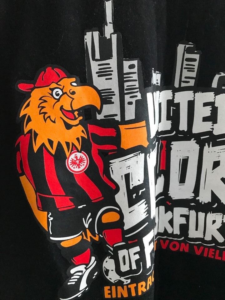 Eintracht Frankfurt Fanclub Aktions T-Shirt, EF Fan Club Shirt in Erfurt