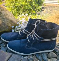 dunkelblaue leichte Schnürboots Leder *Tamaris* Gr. 40 wie neu Niedersachsen - Pattensen Vorschau