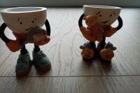 ☀️ 2 Eierbecher Figuren Tennis und Teddy Nordrhein-Westfalen - Enger Vorschau