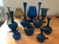 Vasen aus Glas, kobaltblau, DDR Sachsen - Flöha  Vorschau