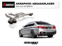 Akrapovic Abgasanlage Endschalldämpfer Slip-On für BMW M5 F90 Hessen - Gießen Vorschau