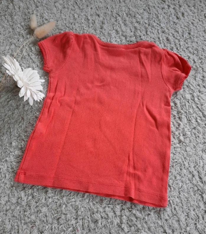 Mini Boden Shirt Pointelle rot Gr. 2-3 Jahre in Albstadt