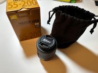 Nikon DX Zoom Nikkor 55-200 mm F/4-5.6 DX AF-S VR ED Objektiv Berlin - Dahlem Vorschau