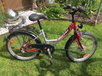 Kinderfahrrad 20 Zoll rot Silber / gebraucht & fahrbereit Berlin - Spandau Vorschau