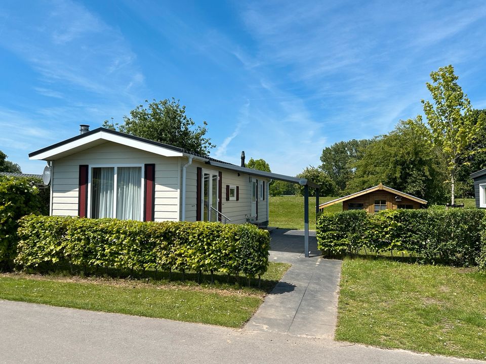 edles Chalet mit Zentralheizung, Kaminofen, de Veerstal Lathum Rhederlaag in Schermbeck