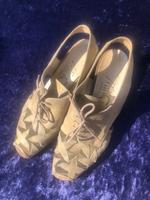 MIMO - italienische Markenschuhe - khaki / Gr. 40 Baden-Württemberg - Bretzfeld Vorschau