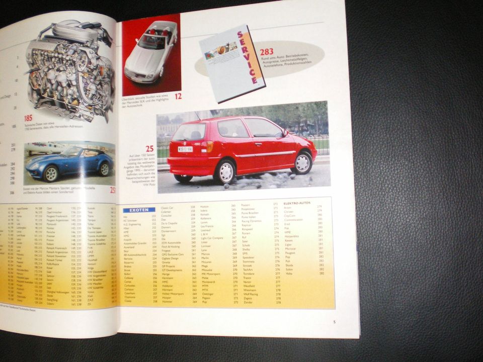 auto katalog 1995 in Velbert