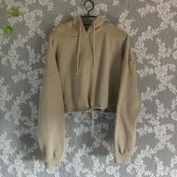 Tally Weijl cropped Hoodie/ Kapuzenpullover/ Pulli in Khaki Saarland - Saarlouis Vorschau