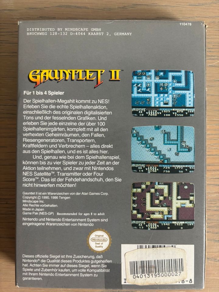 Gauntlet 2 NES mit OVP in Düsseldorf