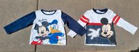 Zwei Walt Disney, Mickey Mouse  Donald Duck Shirts Gr.80 Kreis Ostholstein - Bad Schwartau Vorschau