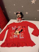 ❤️ Pullover Minnie Mouse Langarmshirt pink 110 Longsleeve Sachsen - Oberlungwitz Vorschau